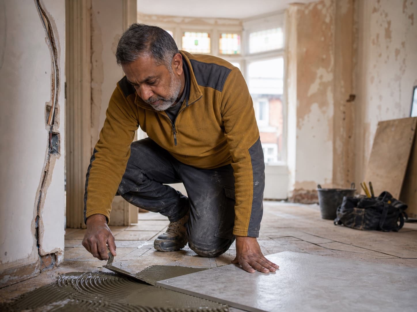 Renovation projects for a UK builder business