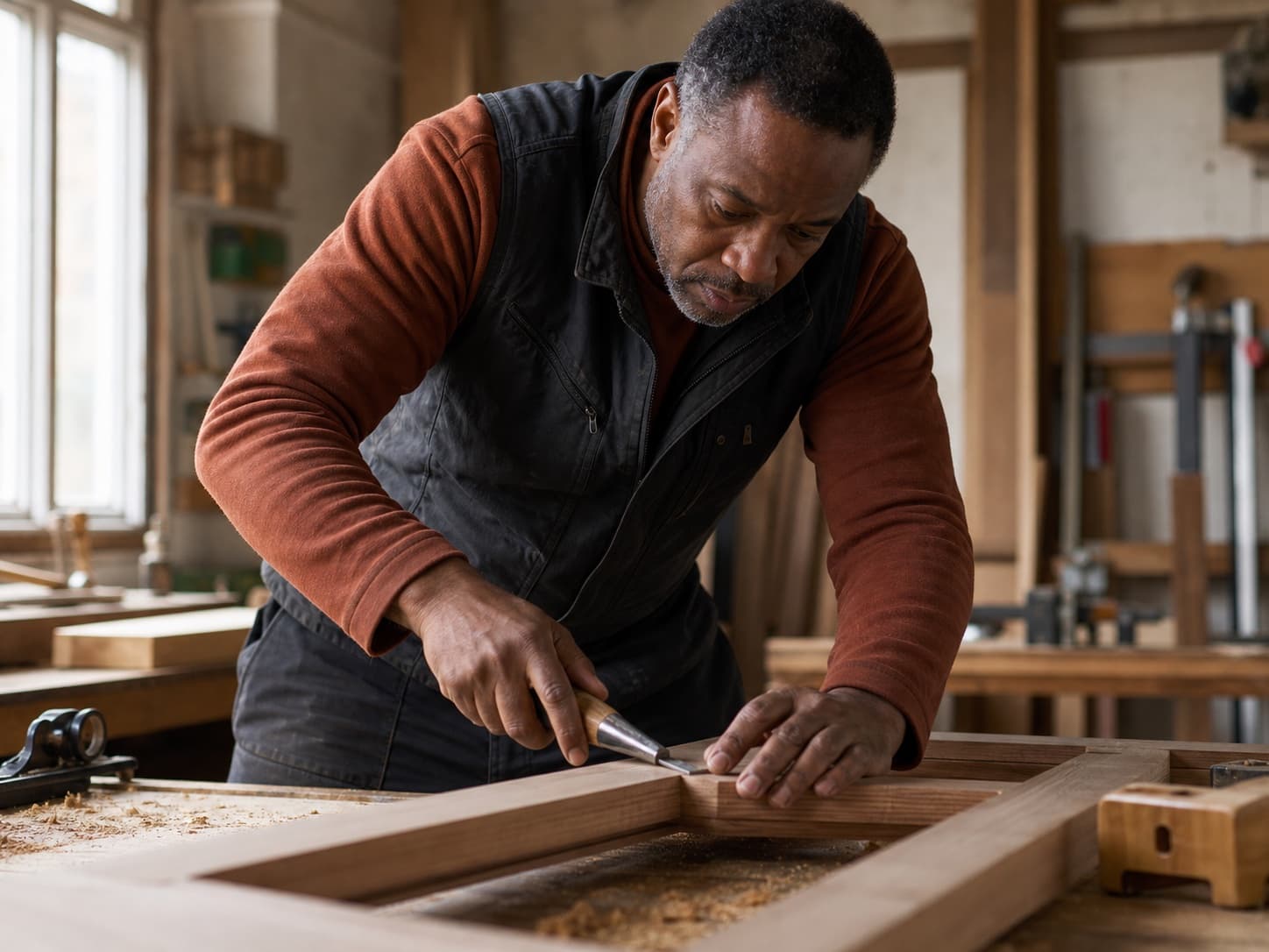 Bespoke joinery for a UK carpenter business