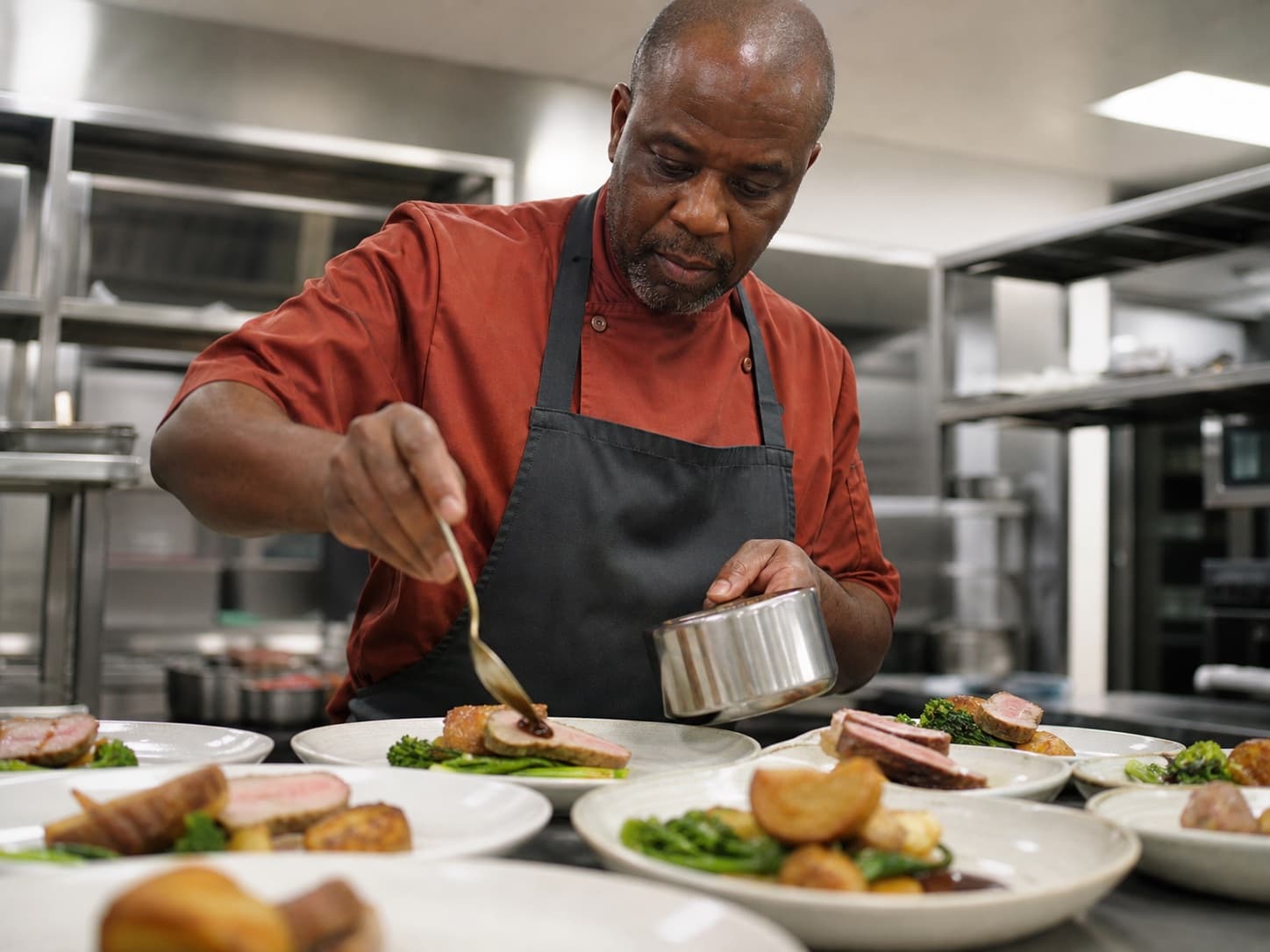 Wedding catering for a UK caterer business