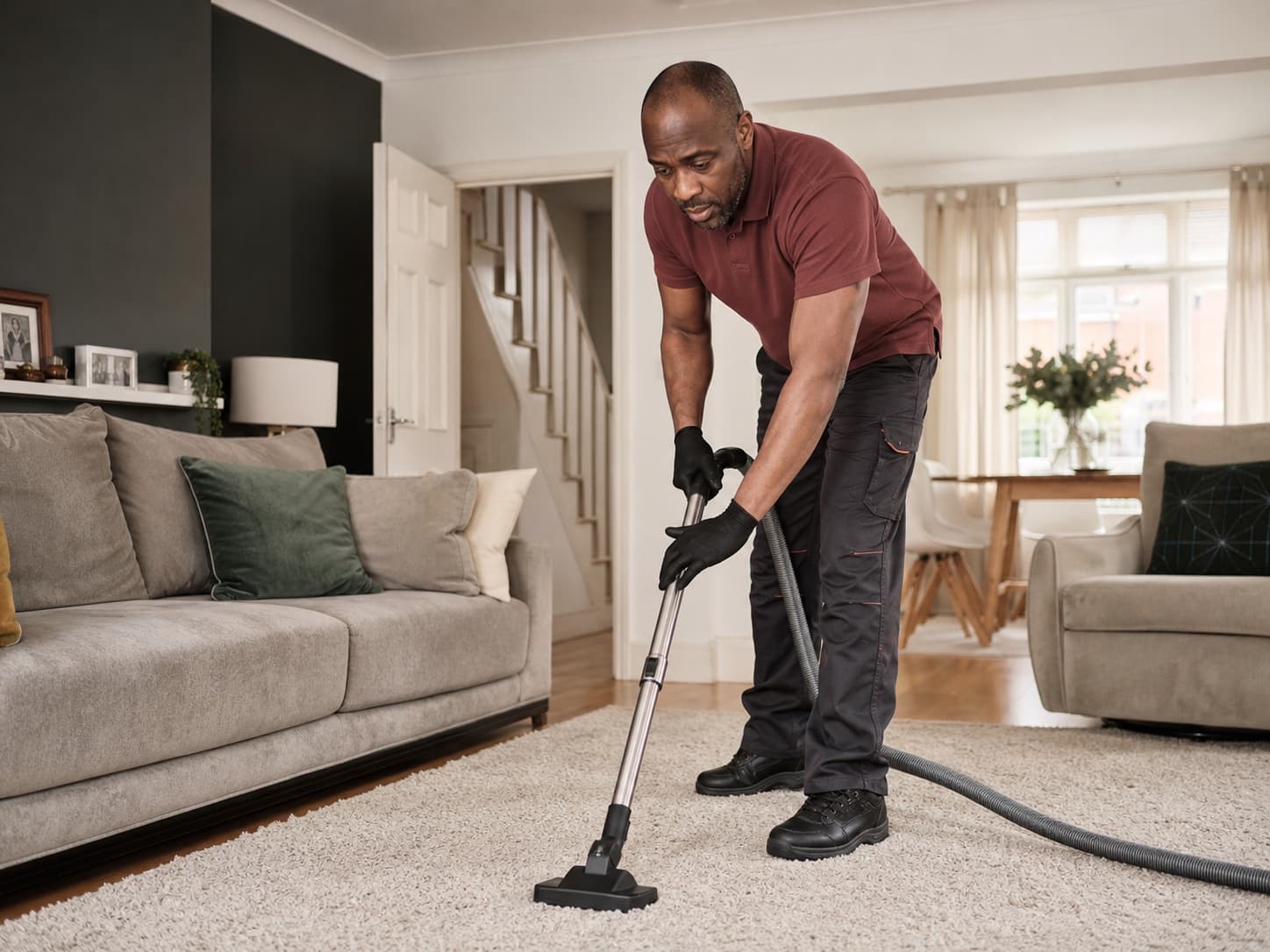 Regular home cleaning for a UK domestic cleaner business