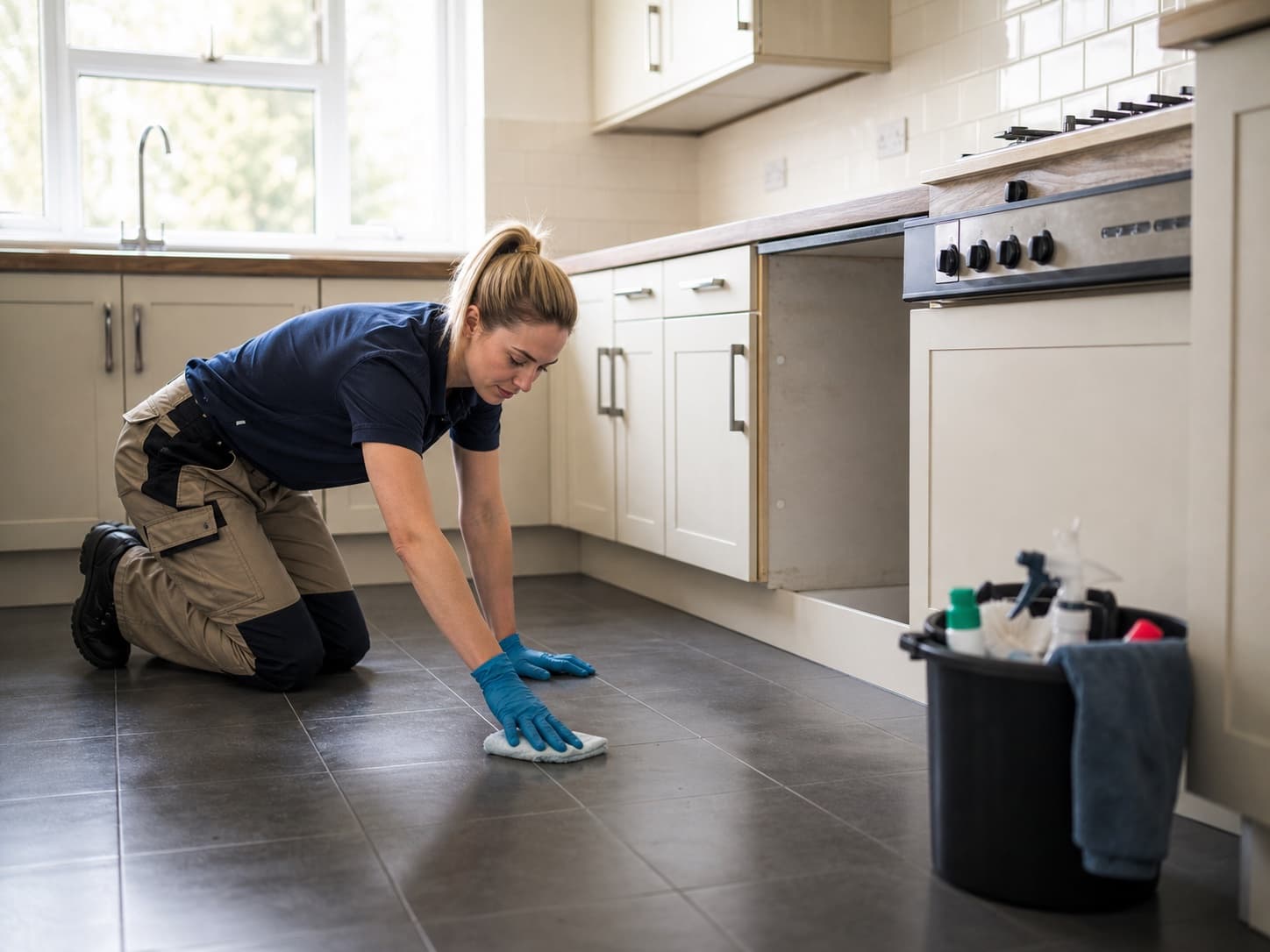End-of-tenancy cleans for a UK domestic cleaner business