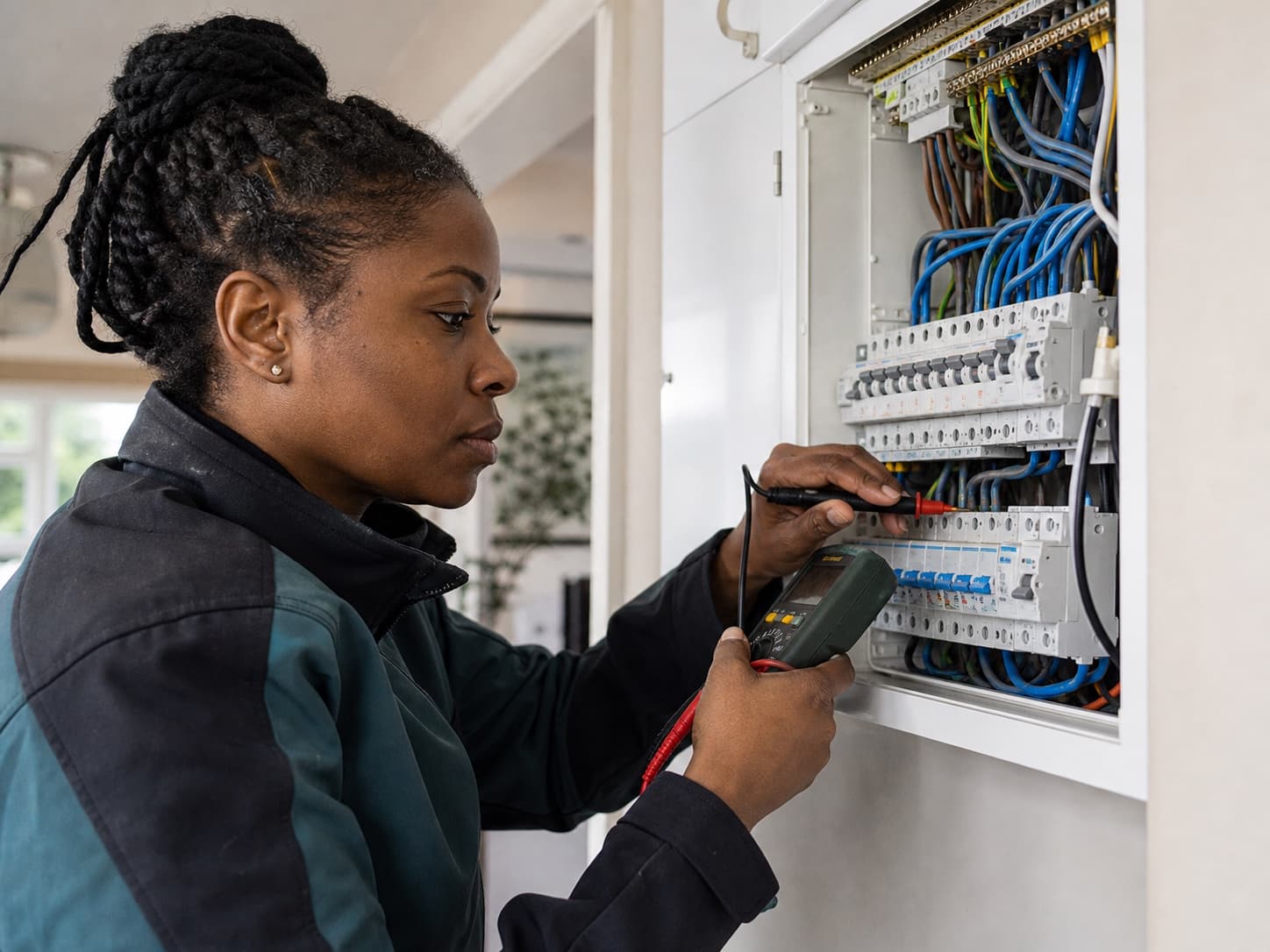 Fault finding for a UK electrician business