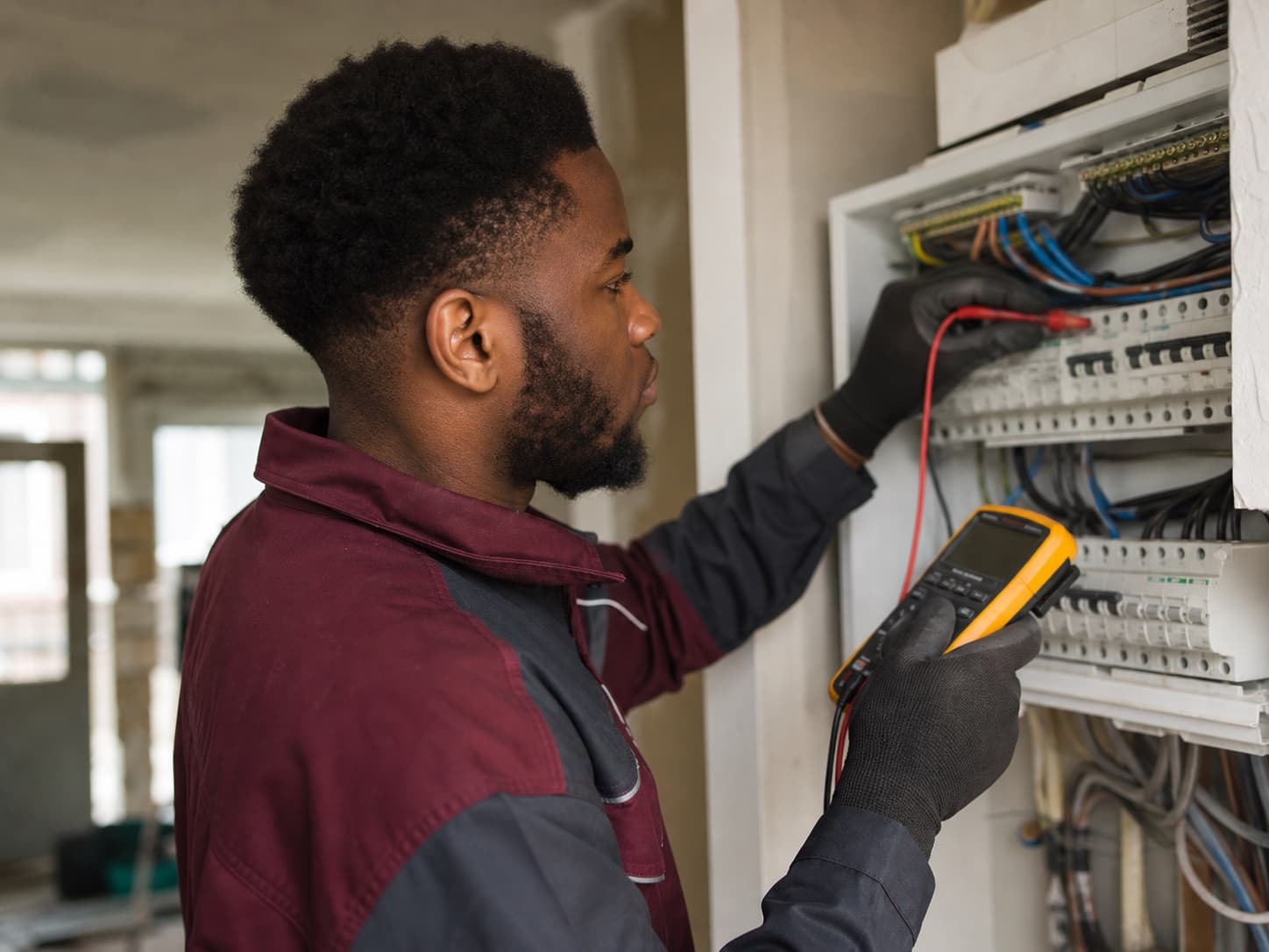 Safety inspections for a UK electrician business