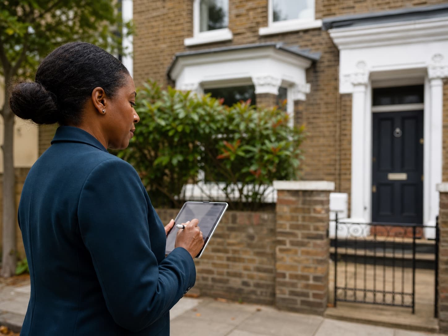 Property valuations for a UK estate agent business