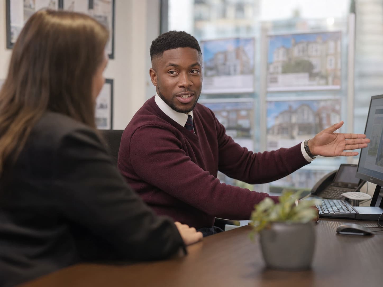 Offer updates for a UK estate agent business