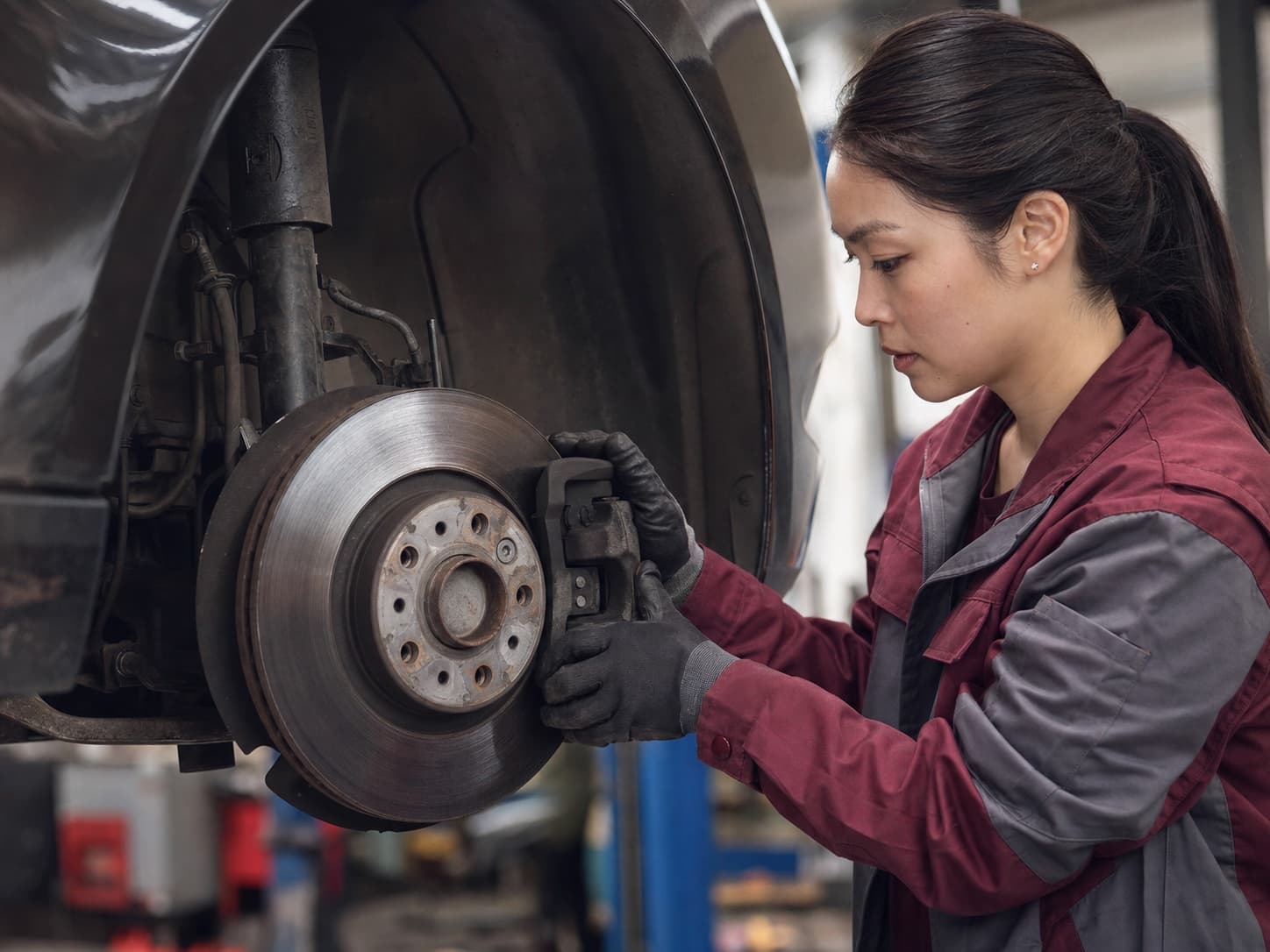 Brake repairs for a UK garage mechanic business