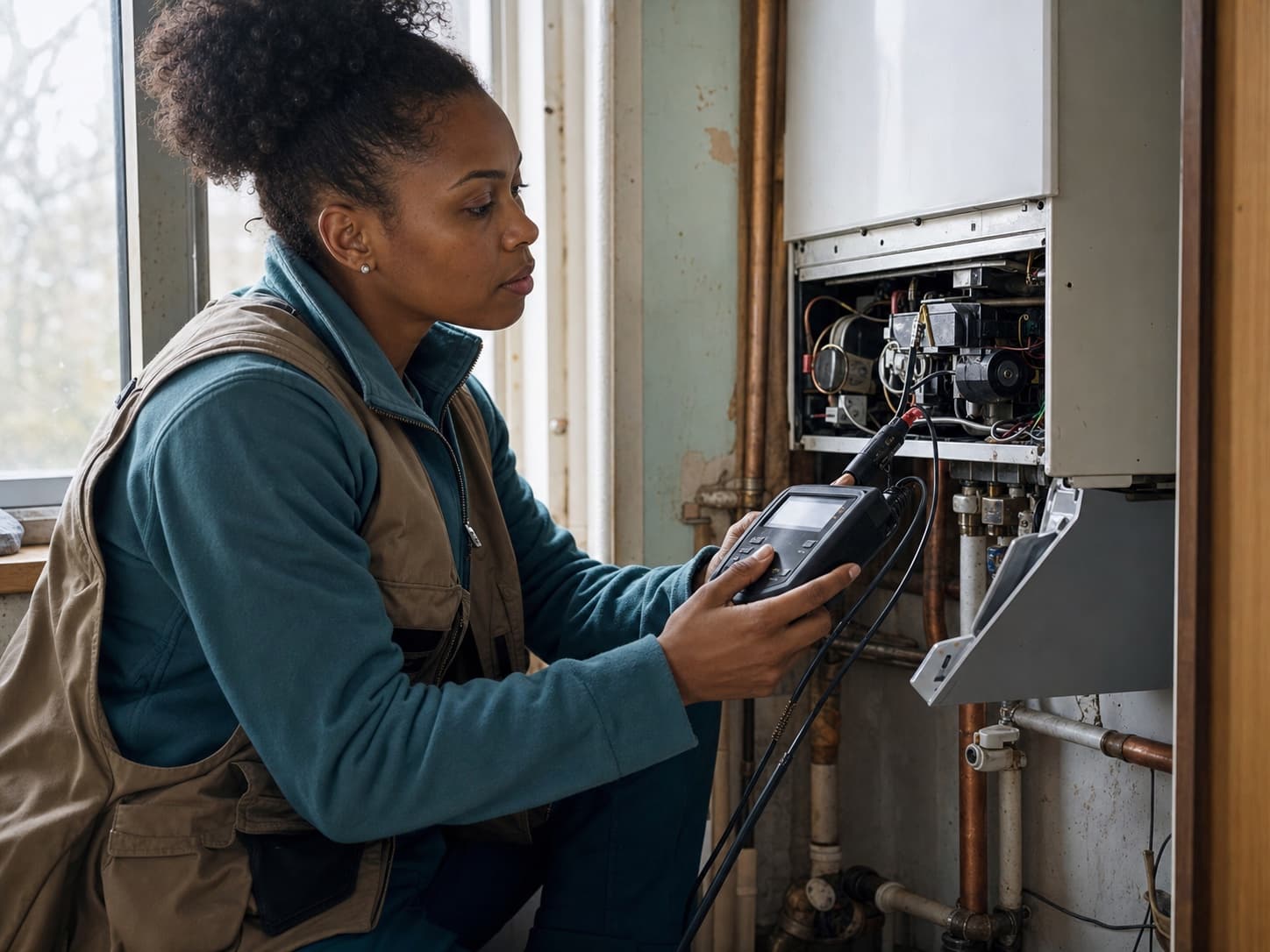 Boiler breakdowns for a UK heating engineer business