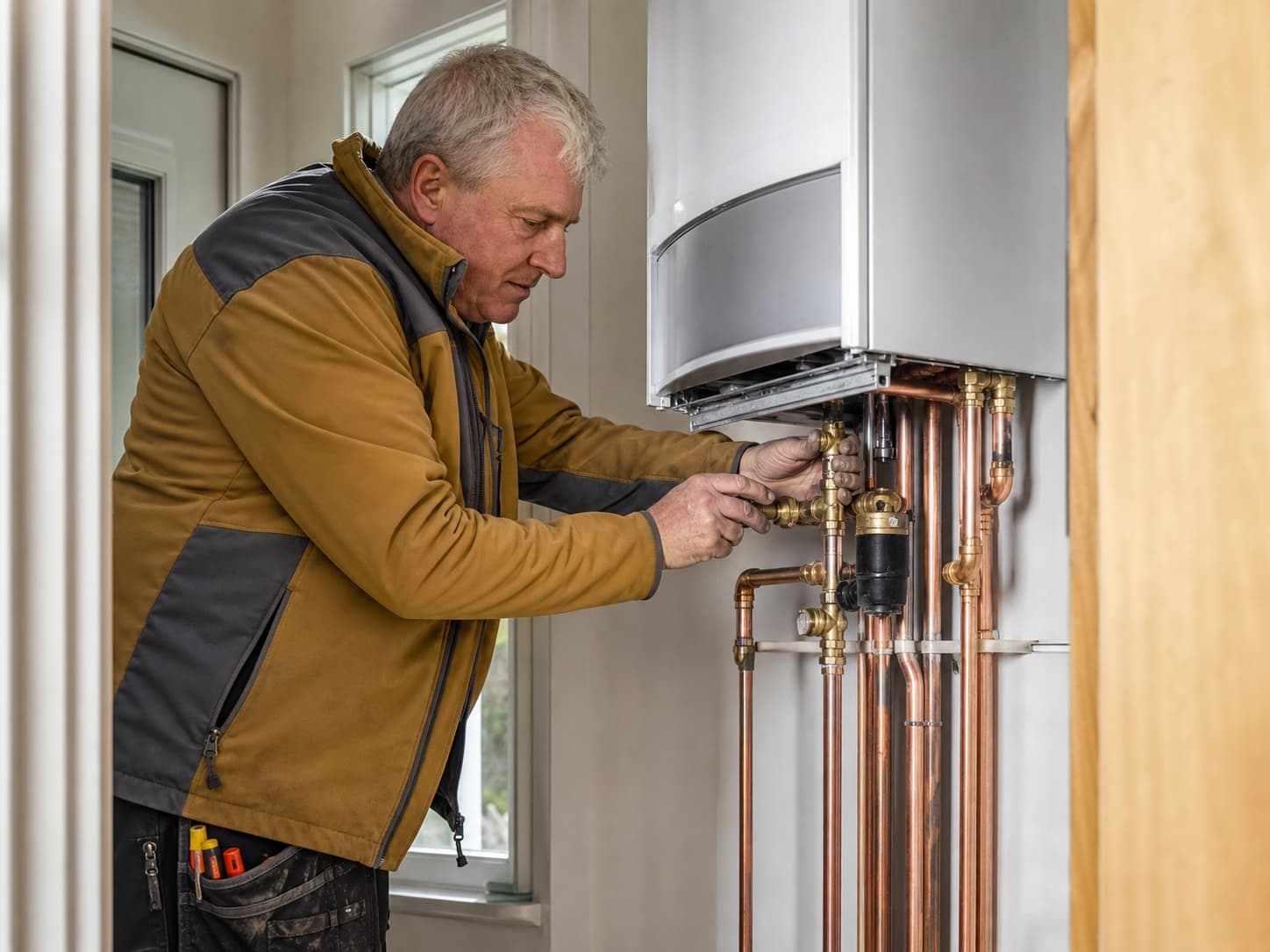 New installations for a UK heating engineer business