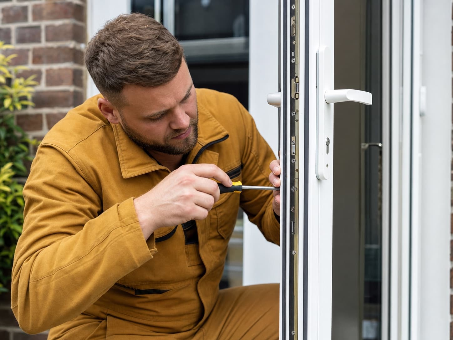 uPVC door repairs for a UK door repair technician business