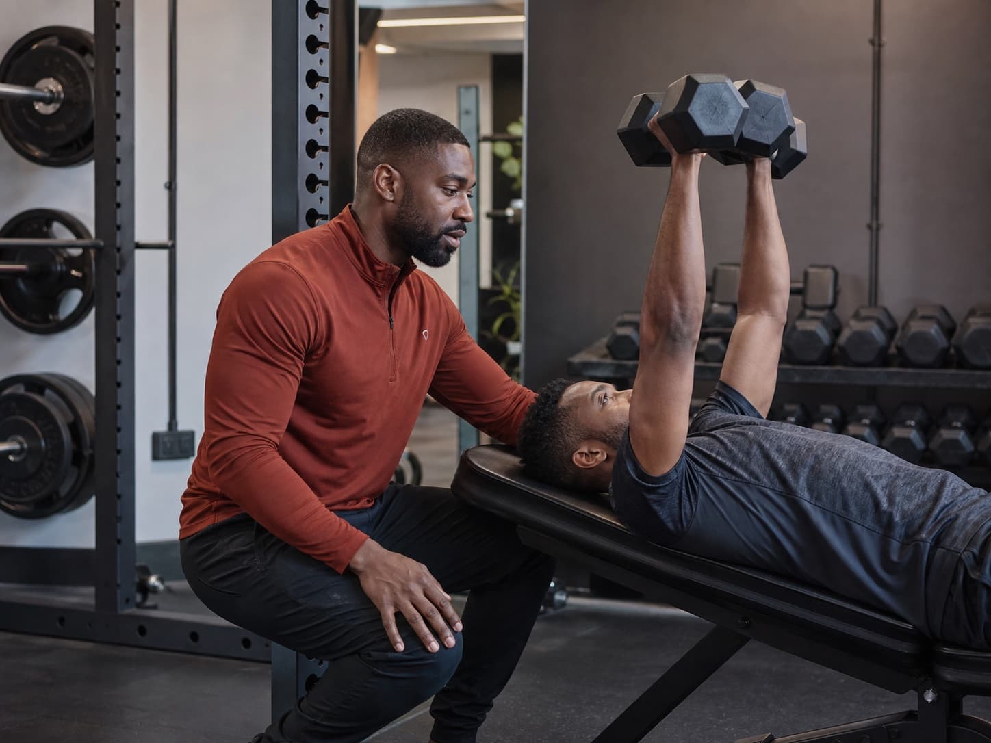 One-to-one training for a UK personal trainer business