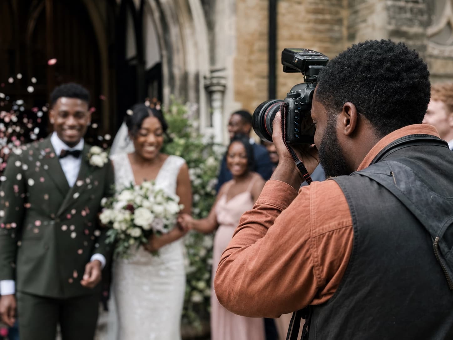Wedding photography for a UK photographer business