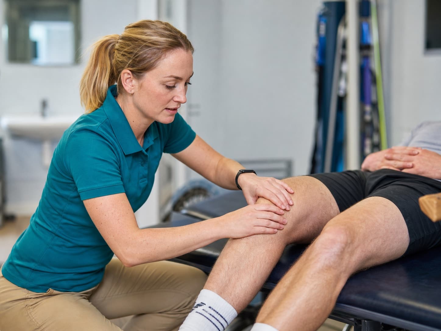Sports injuries for a UK physiotherapist business
