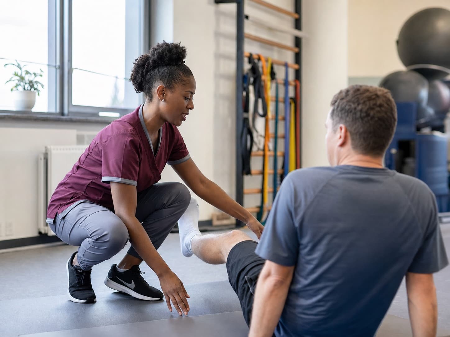Post-operative rehab for a UK physiotherapist business