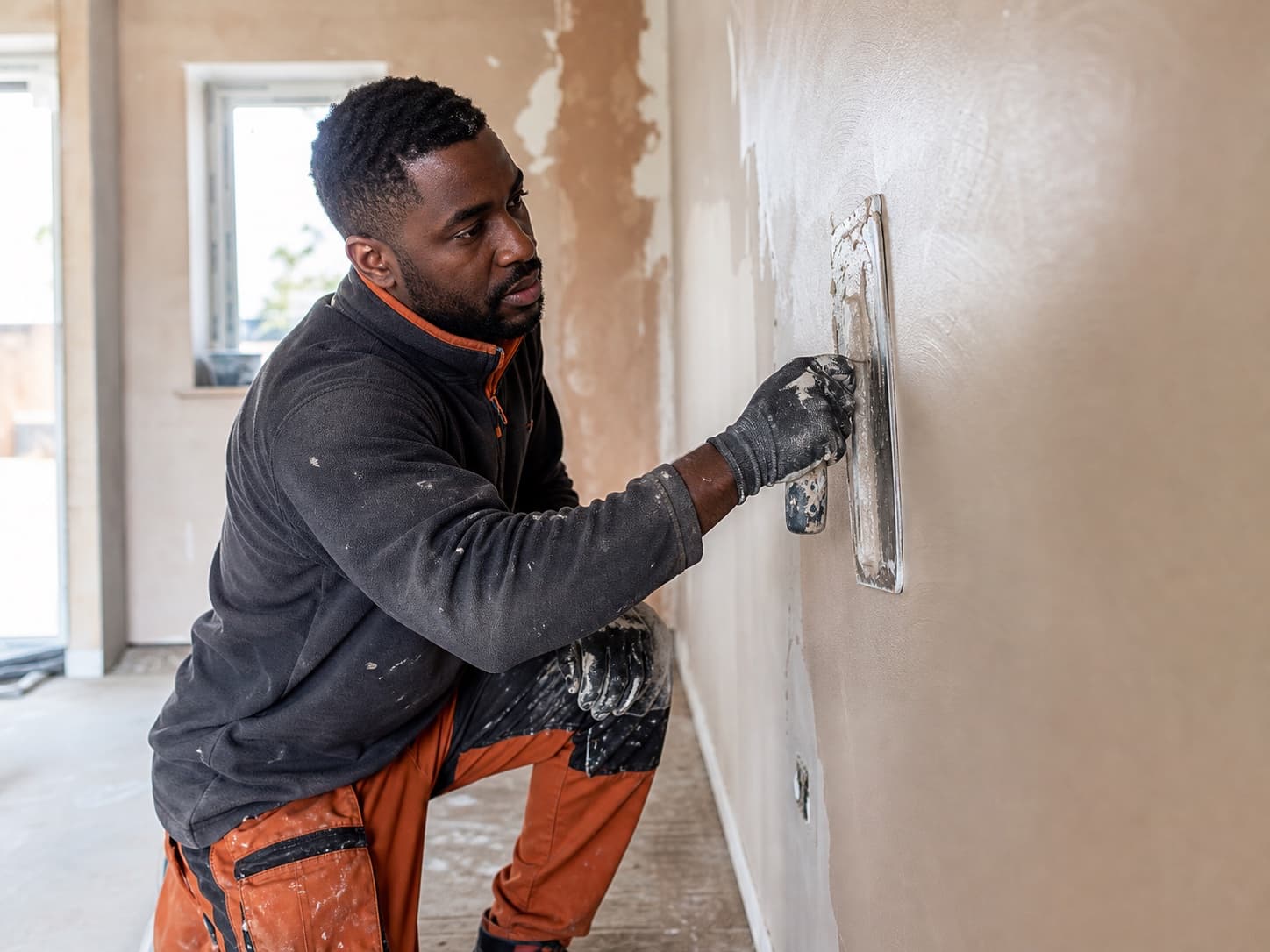 Room skimming for a UK plasterer business