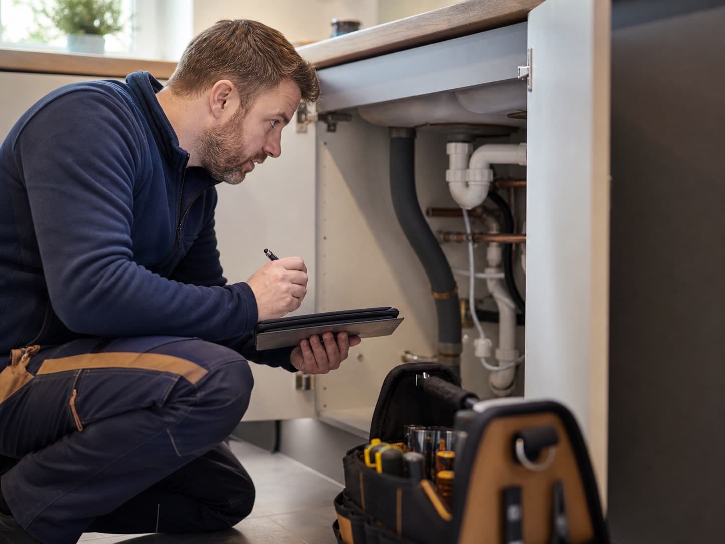 Plumbing quotes for a UK plumber business