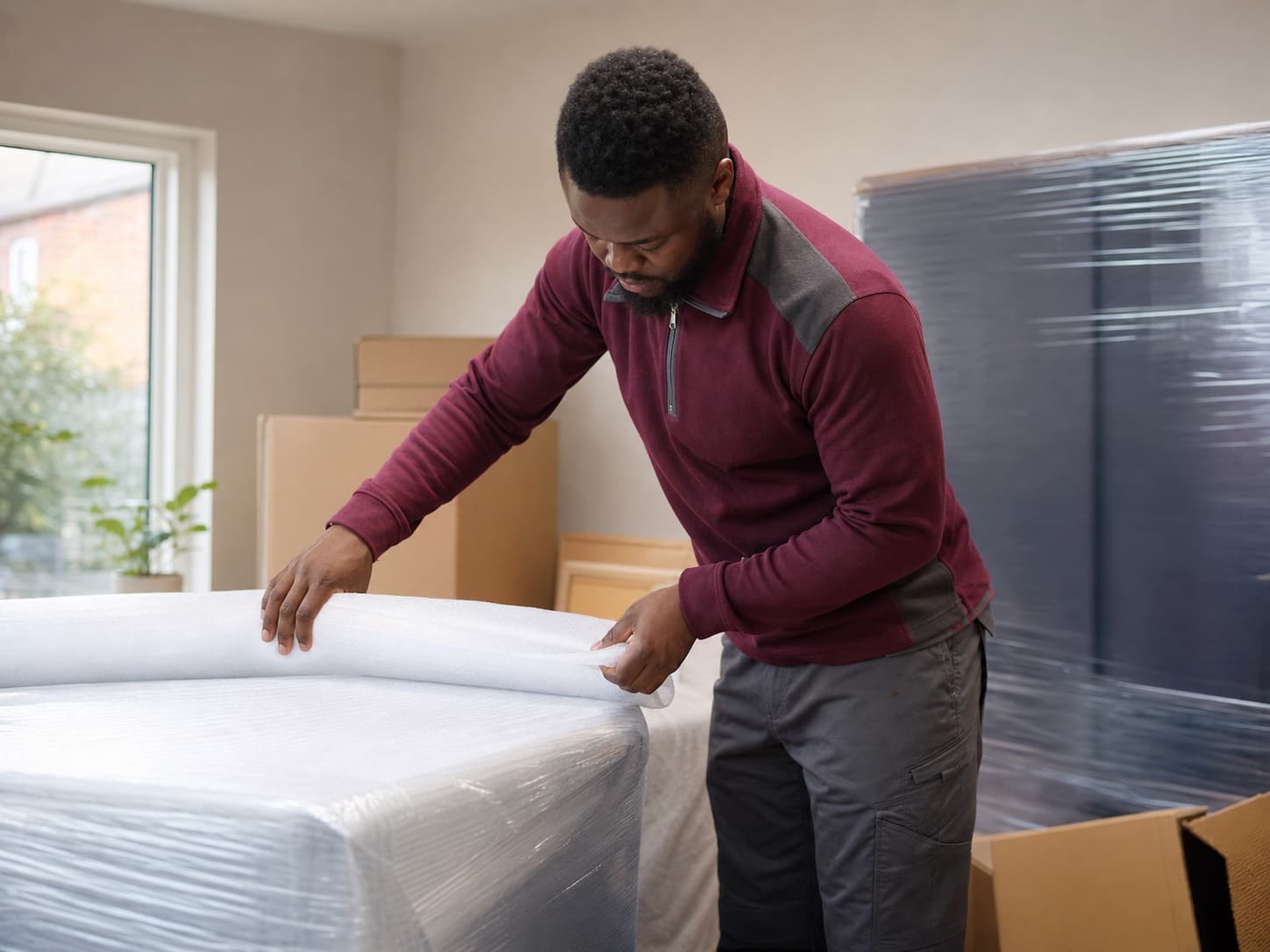 Packing services for a UK removals team business