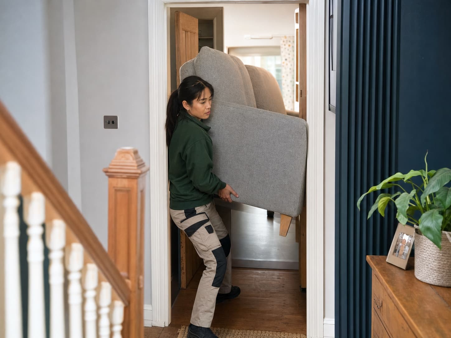 Single-item moves for a UK removals team business