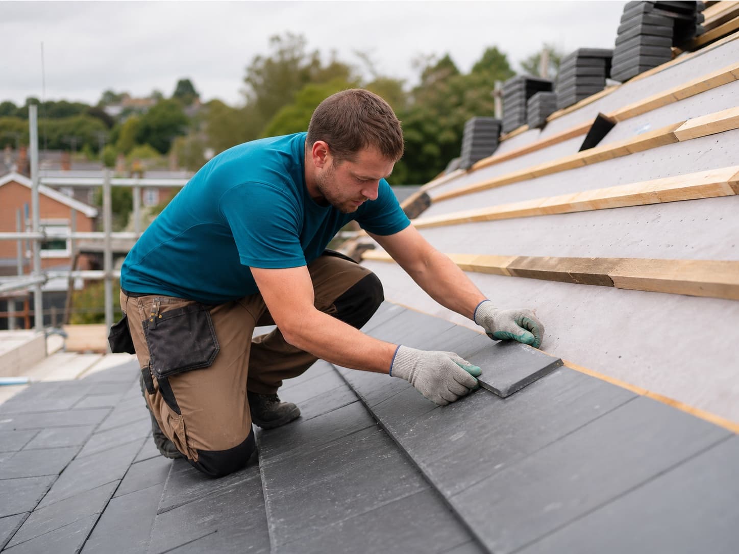 New roofs for a UK roofer business
