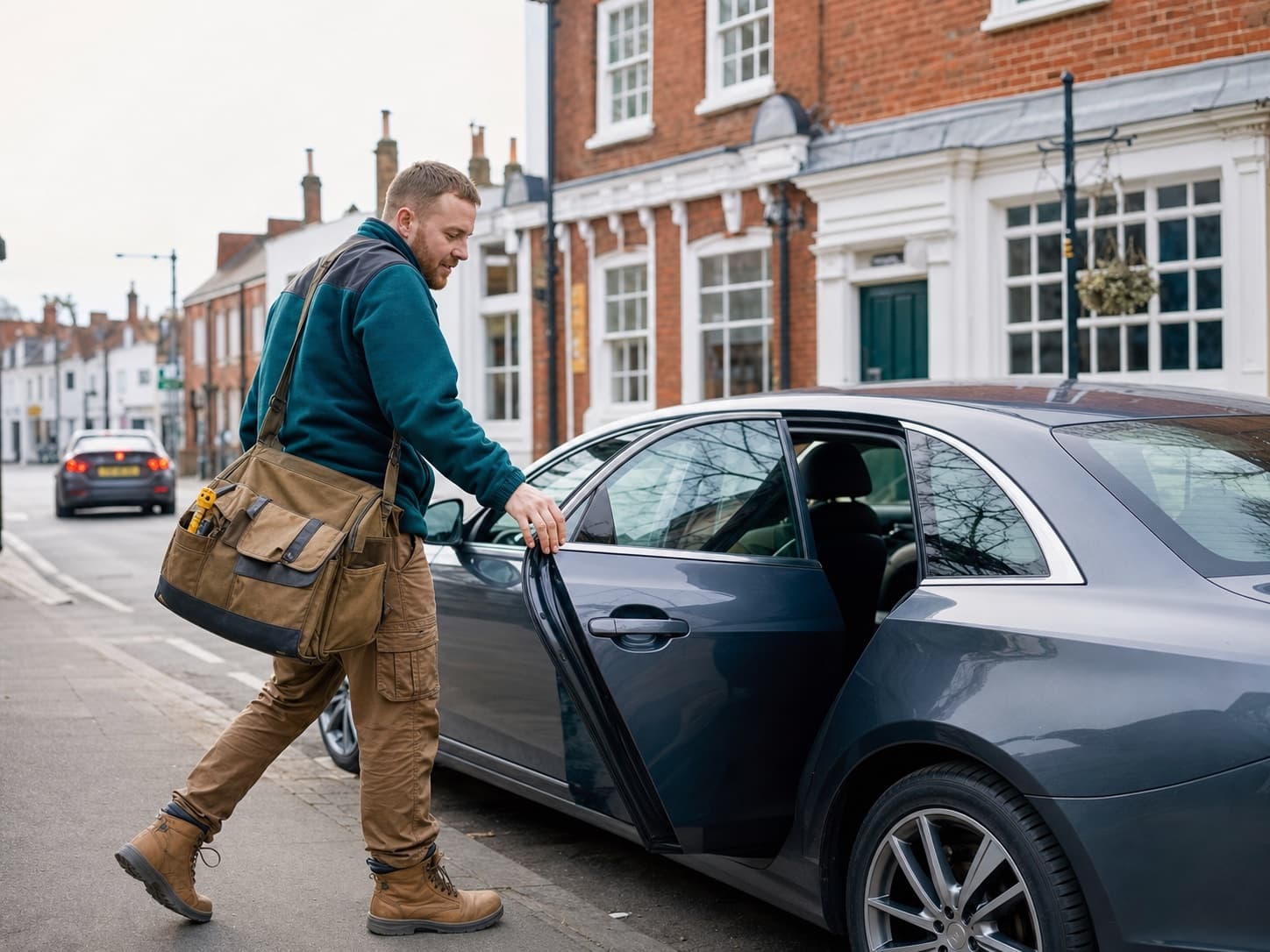 Local journeys for a UK private-hire driver business