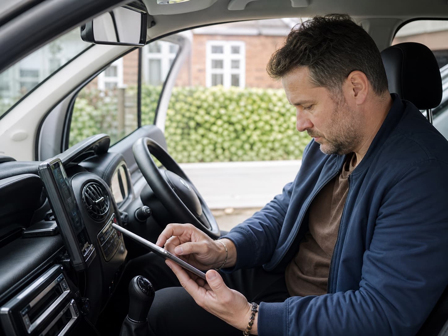 Advance bookings for a UK private-hire driver business