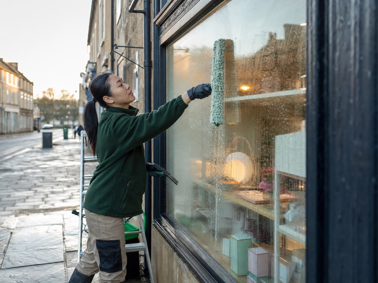 Commercial windows for a UK window cleaner business